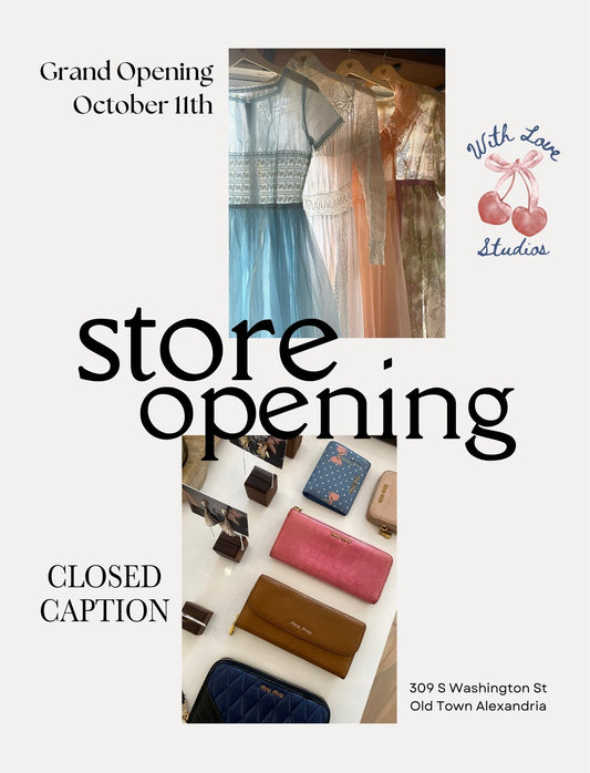 vintage boutique grand opening in old town alexandria