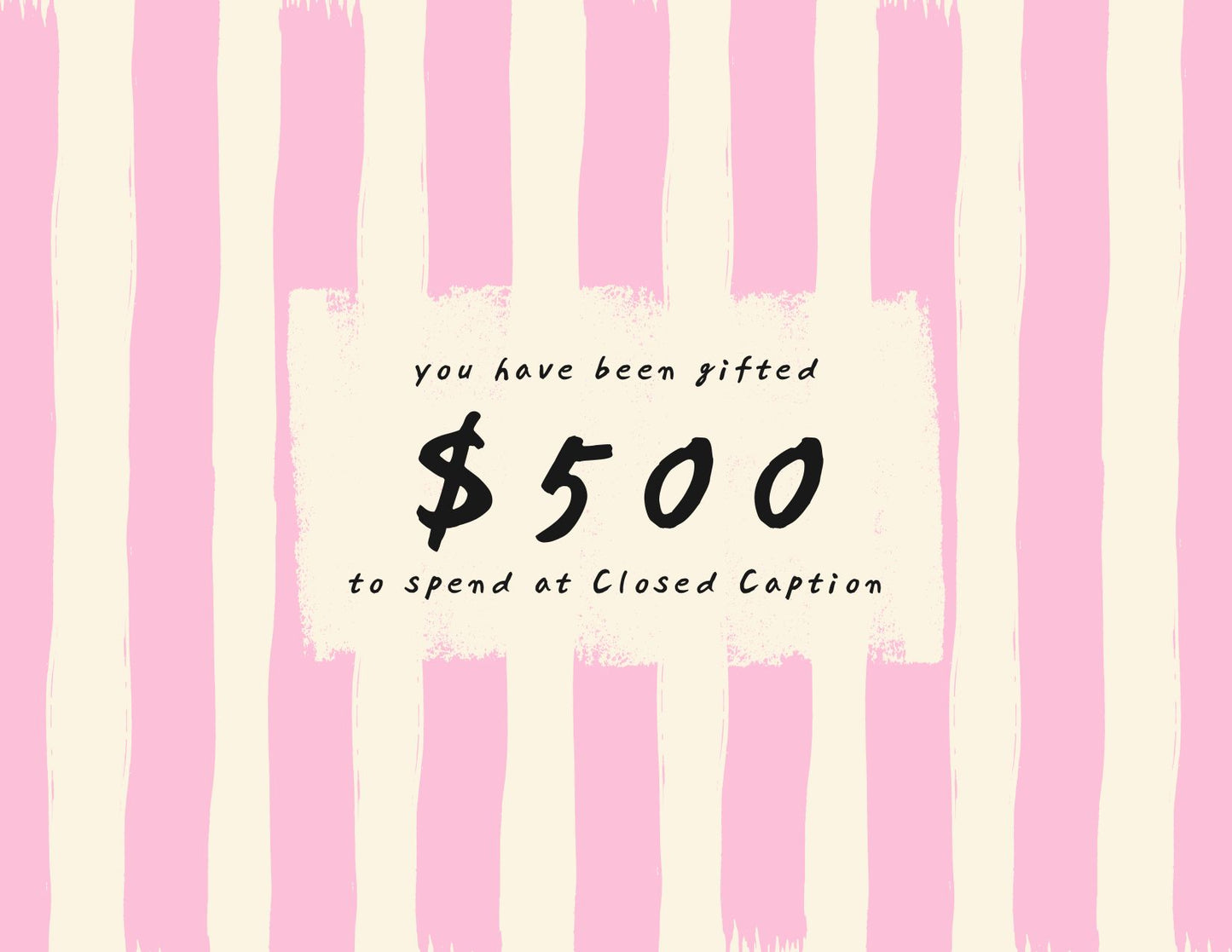 Gift Card - $500