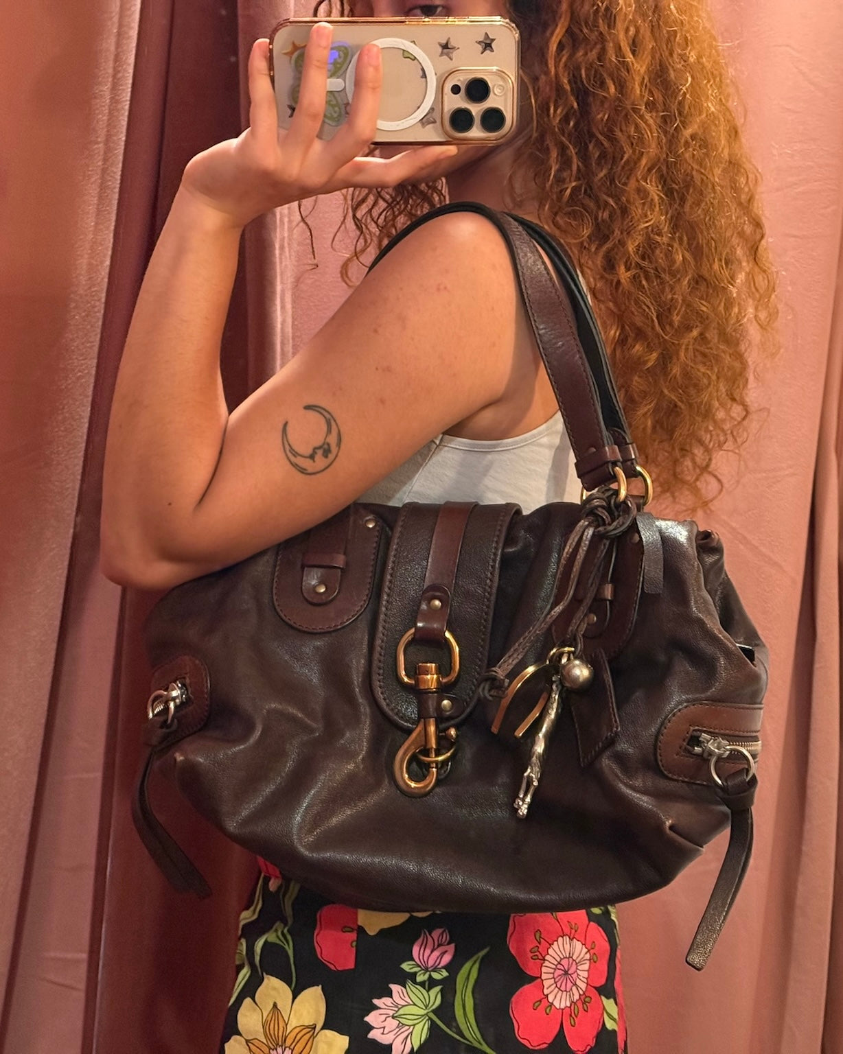 2000s CHLOE Phoebe Philo Era Chocolate Brown Kerala Bag