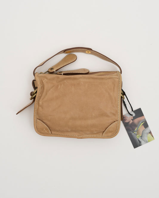 2000s CHLOE Small Beige Leather Bag