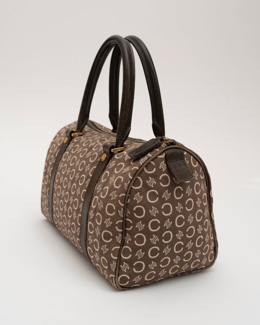 90s CELINE Macadam Boston Bag