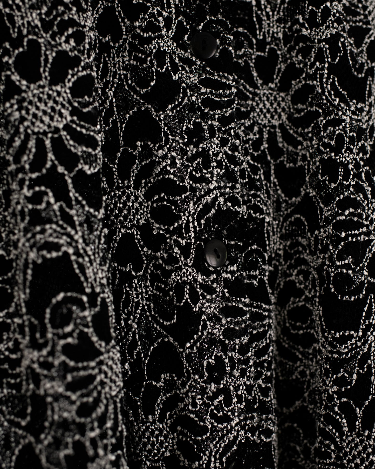 Vintage Floral Lace Oversized Blouse (S-L)