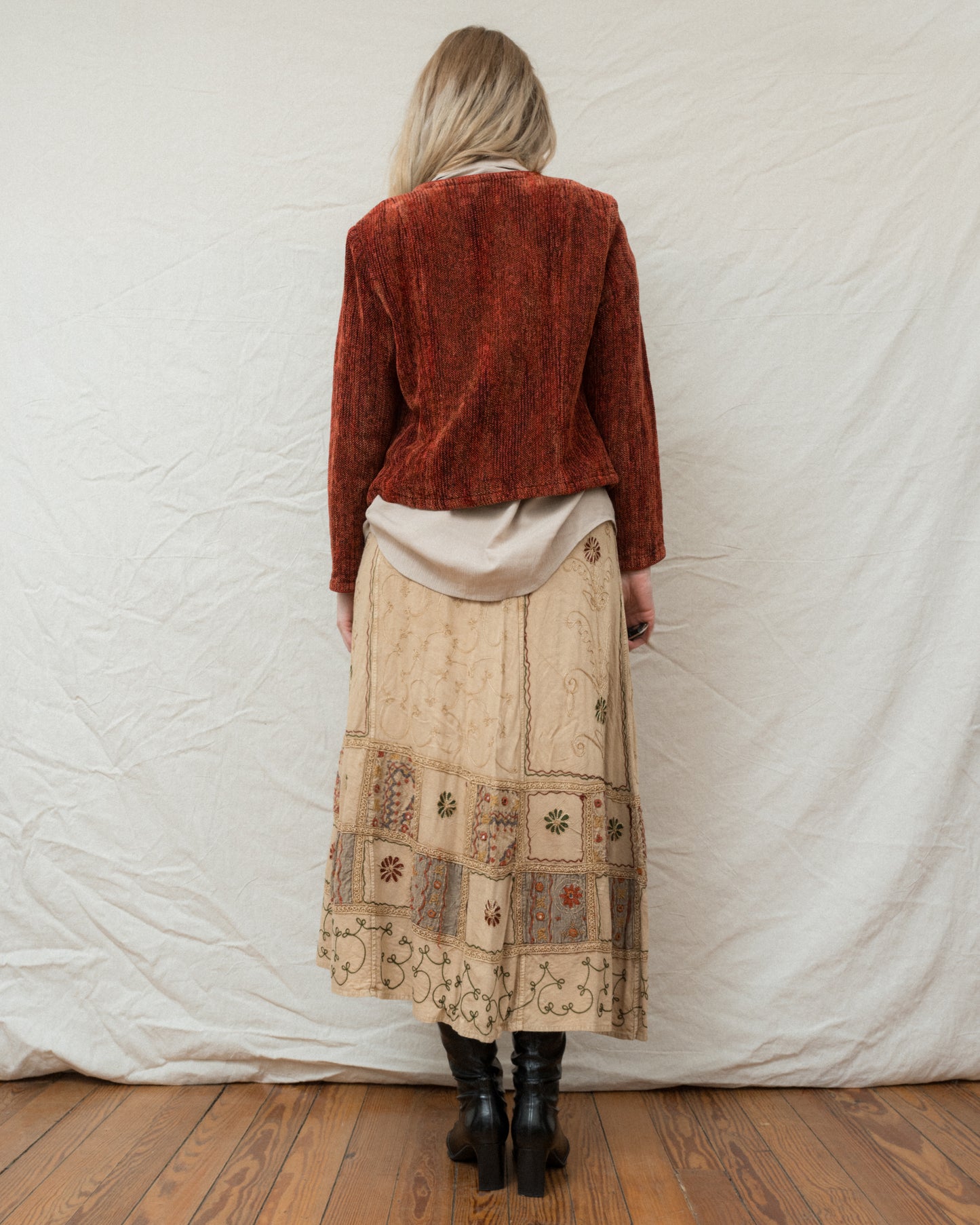 Vintage LYNN YARRINGTON Chenille Jacket (S/M)