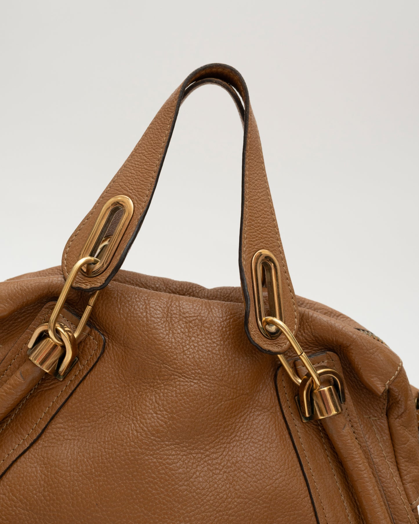 2000s CHLOE Paraty Brown Leather Bag