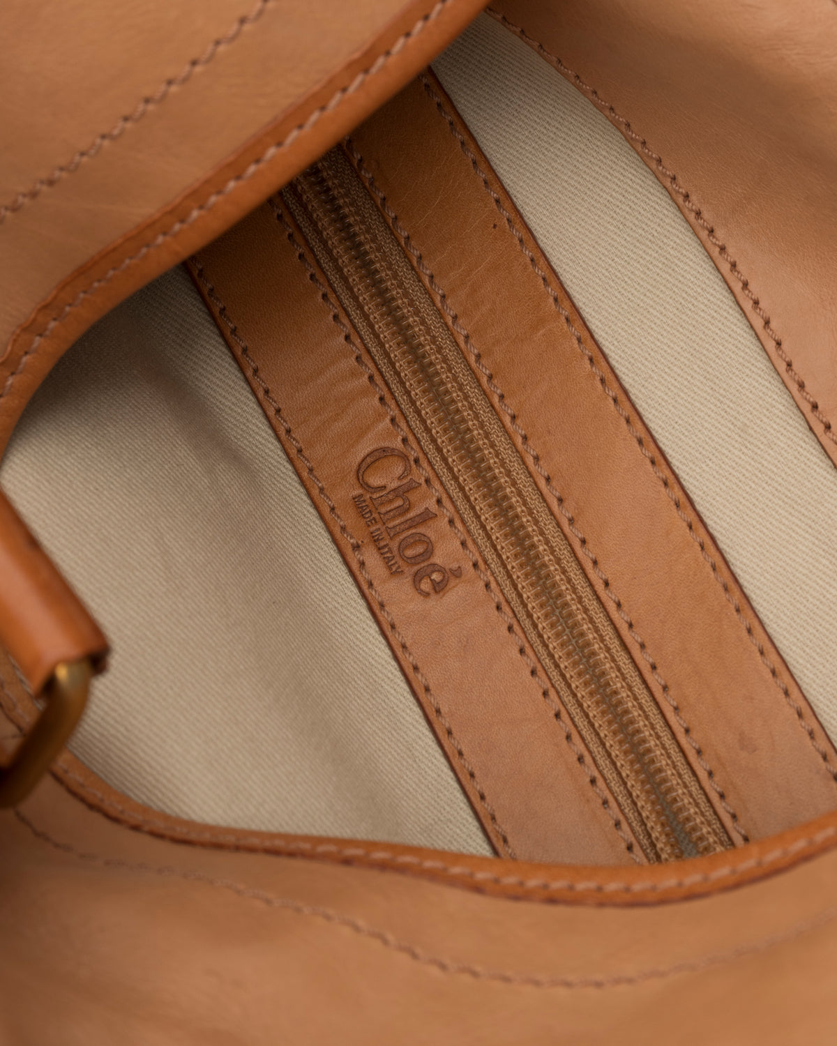 2000s CHLOE Tan Kerala Hobo Bag