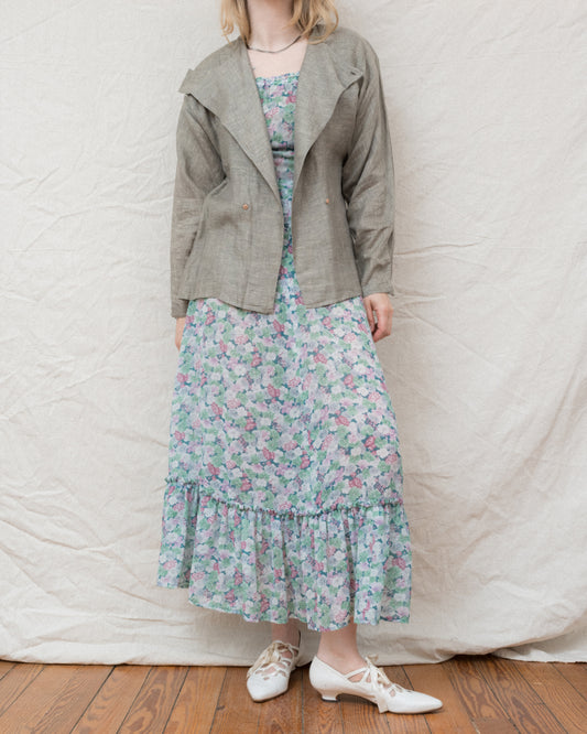 Vintage CALVIN KLEIN Linen Jacket (S/M)