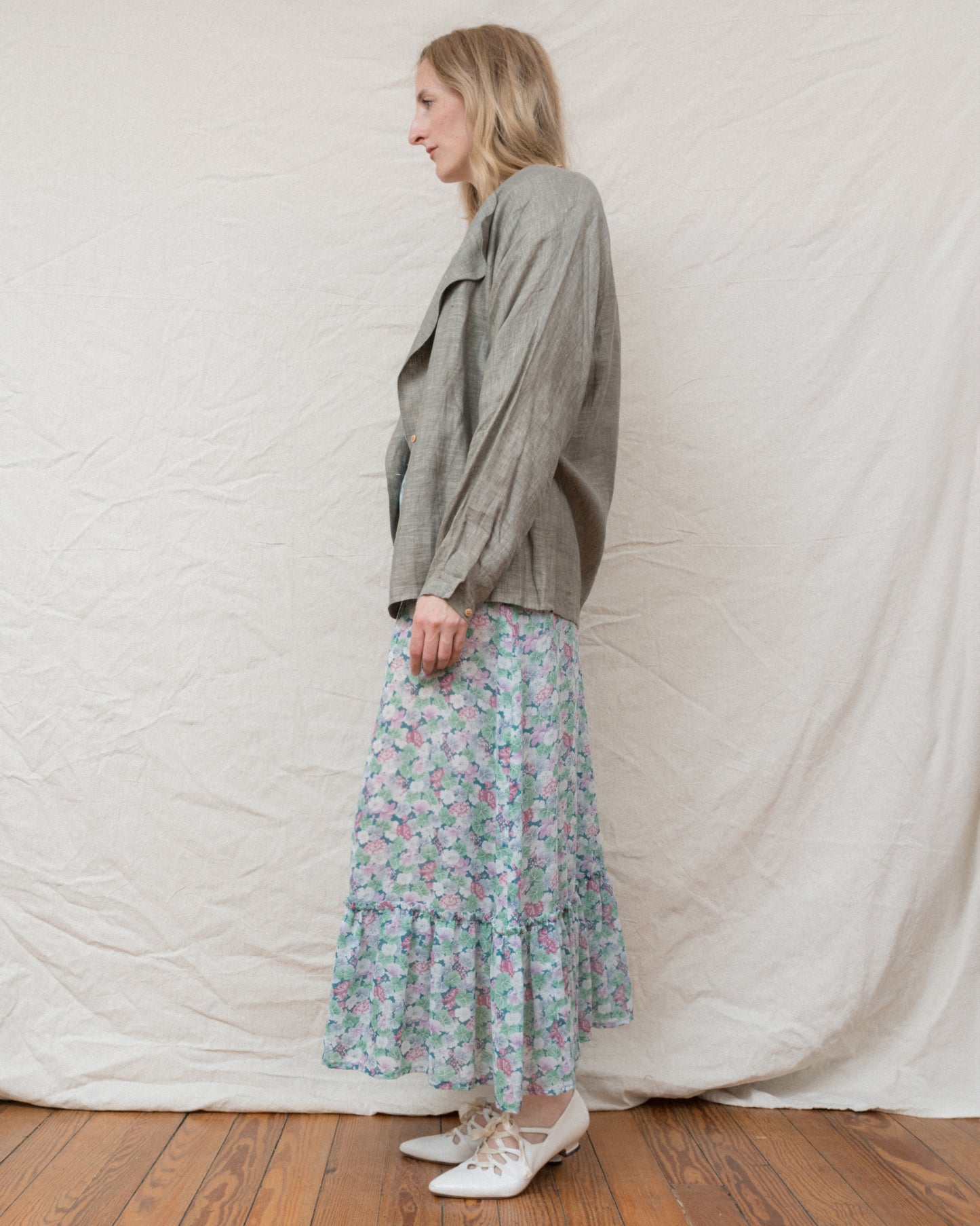 Vintage CALVIN KLEIN Linen Jacket (S/M)