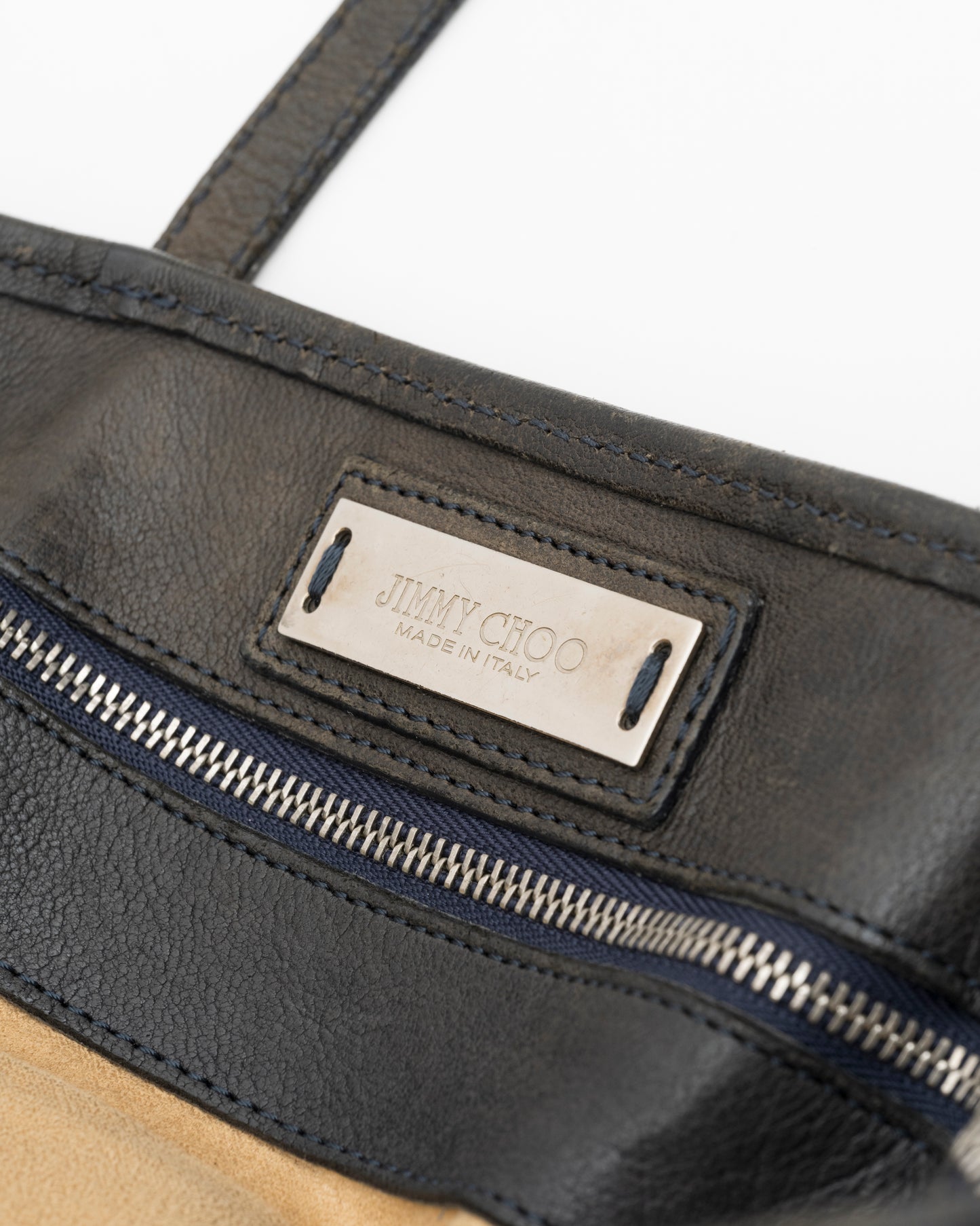 2000s JIMMY CHOO Sasha Medium Brown Leather Bag