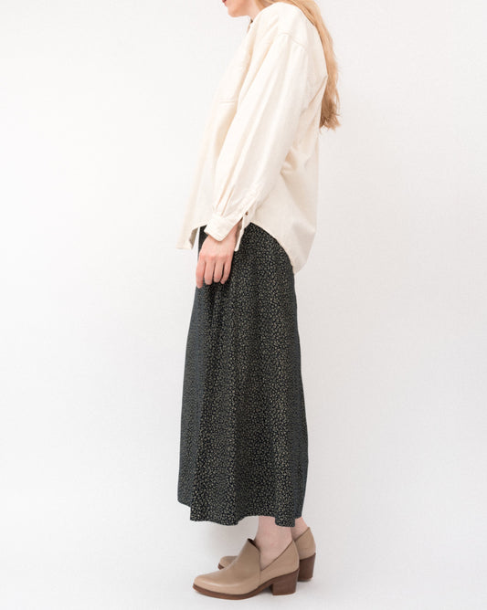 Vintage Cream Denim Shacket (S/M)