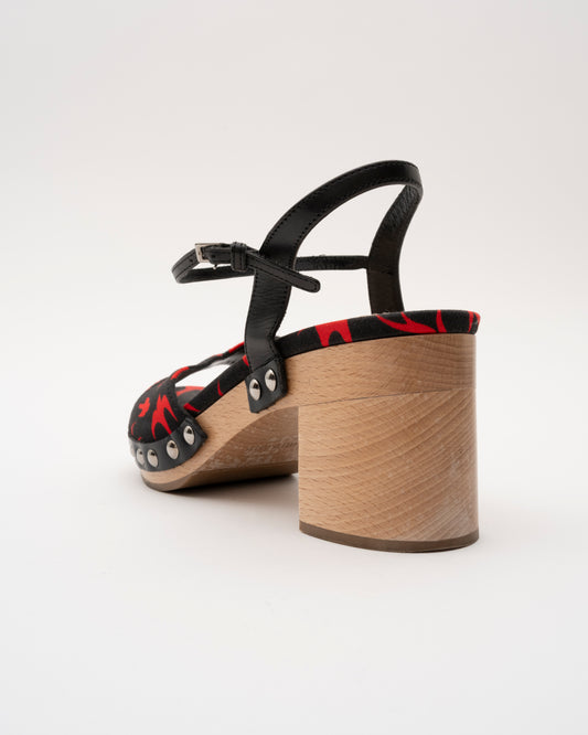 2000s MIU MIU Swallow Platform Sandals (36)