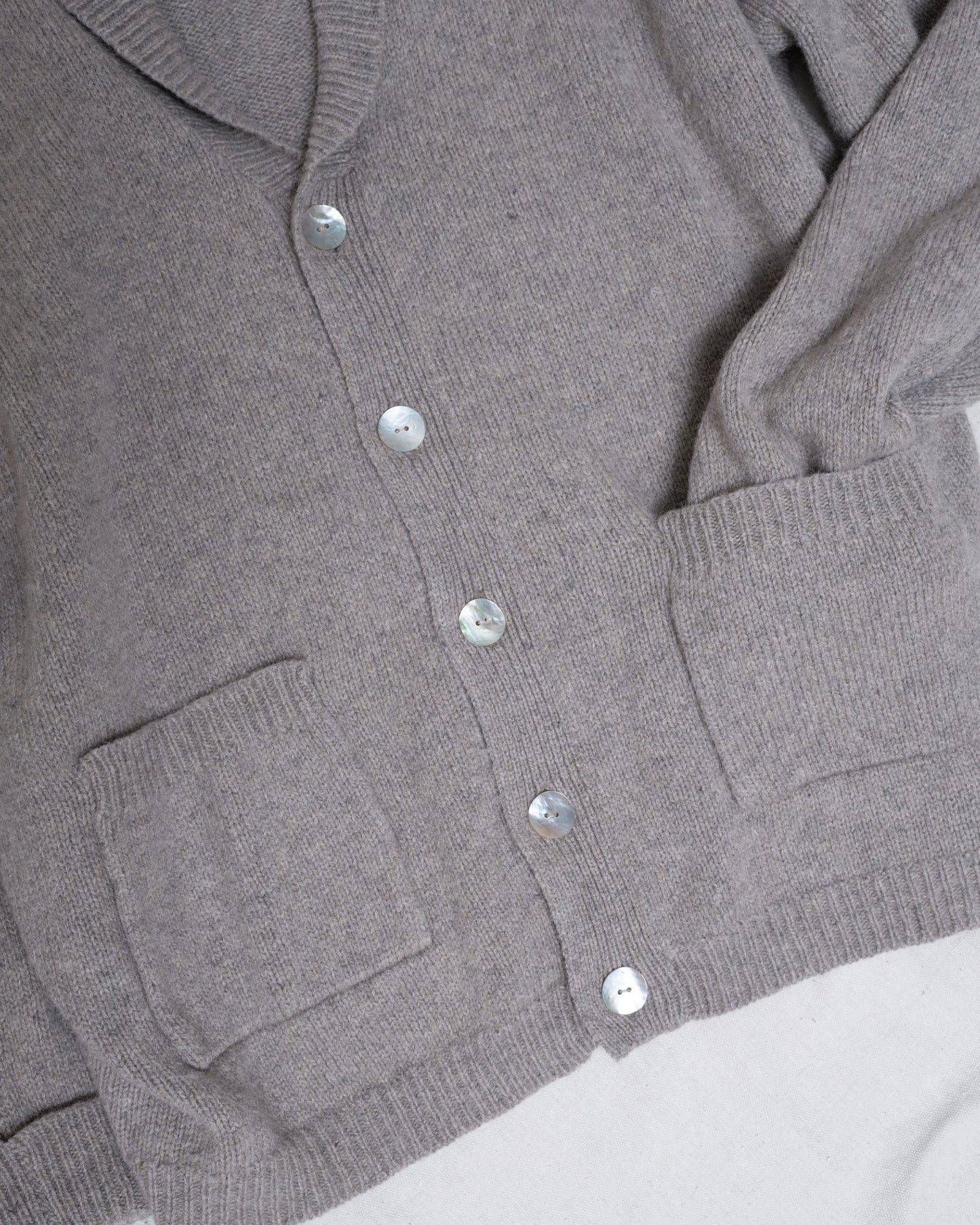 Vintage Chunky Knit Oversized Wool Cardigan (S-L)