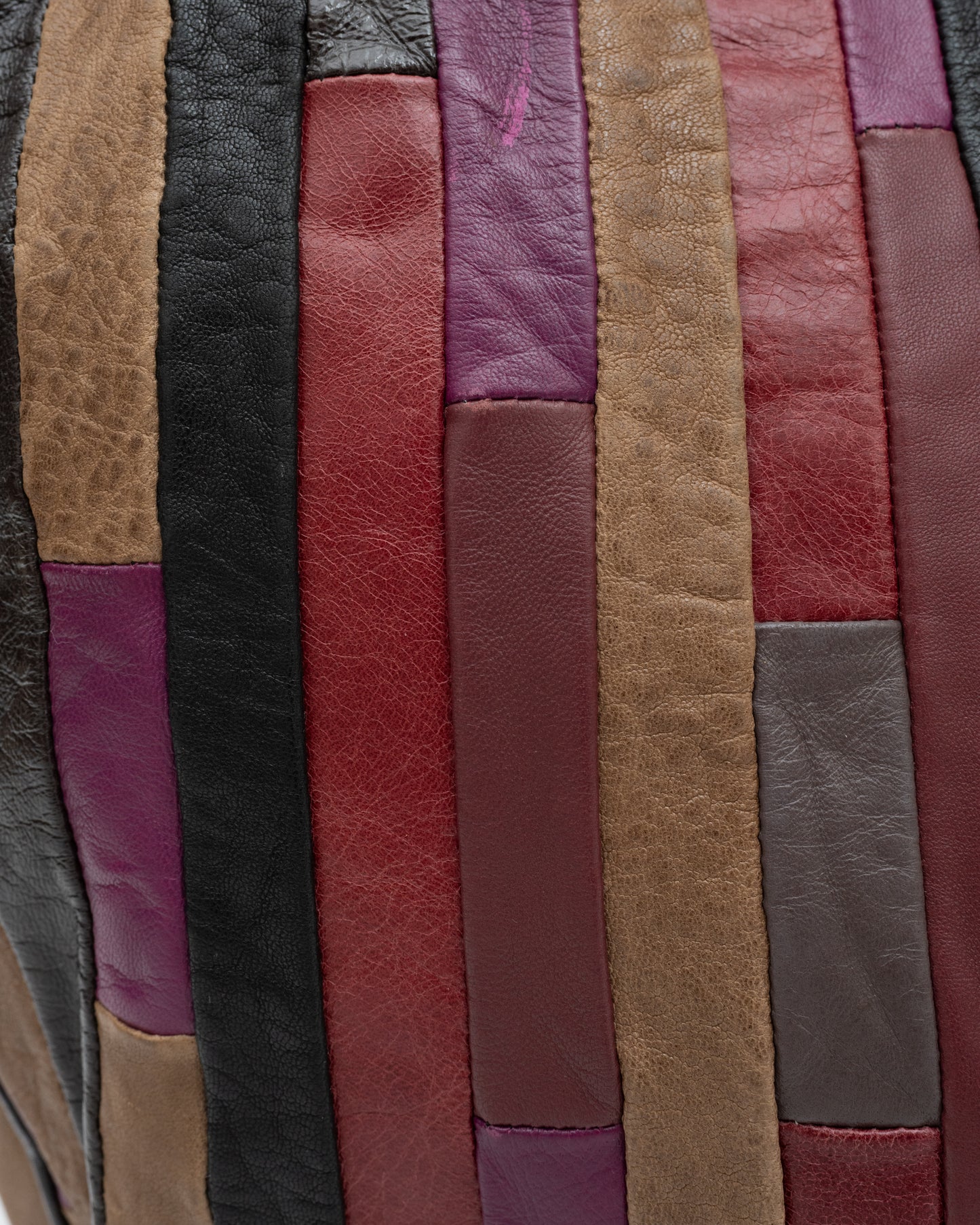 2000s MIU MIU Multicolor Patchwork Leather Bag