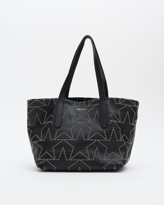 2000s JIMMY CHOO Black Medium Sofia Bag