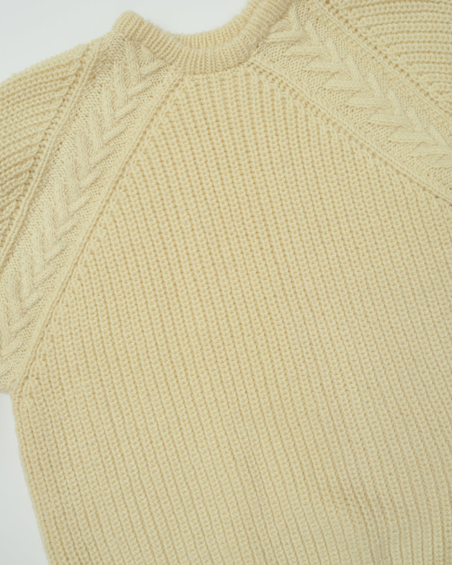 Vintage Chunky Knit Sweater (S/M)