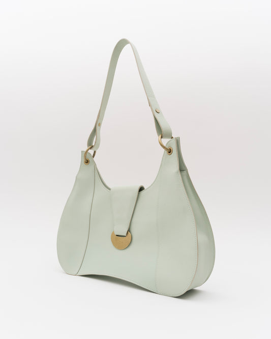 2000s CHLOE Seafoam Flap Shoulder Bag
