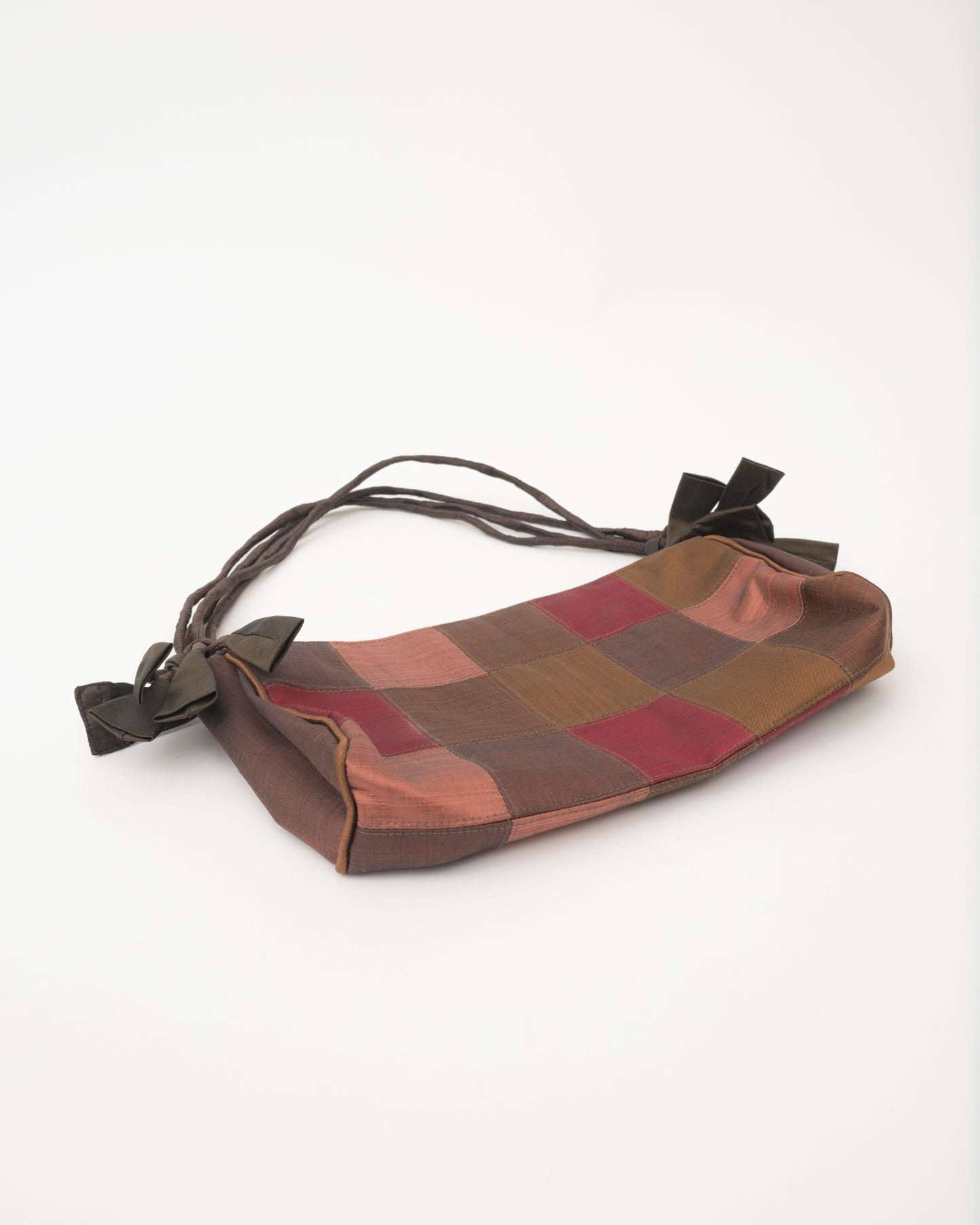 Vintage Silk Patchwork Bag