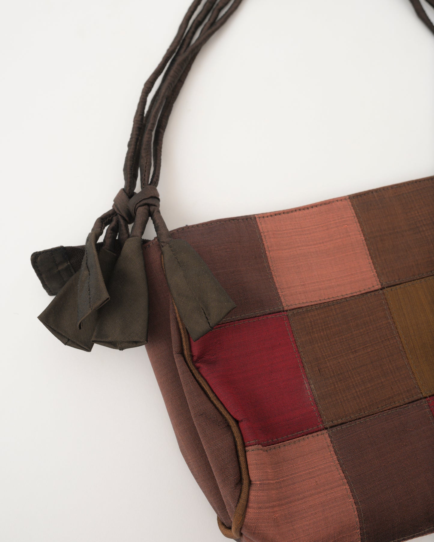 Vintage Silk Patchwork Bag