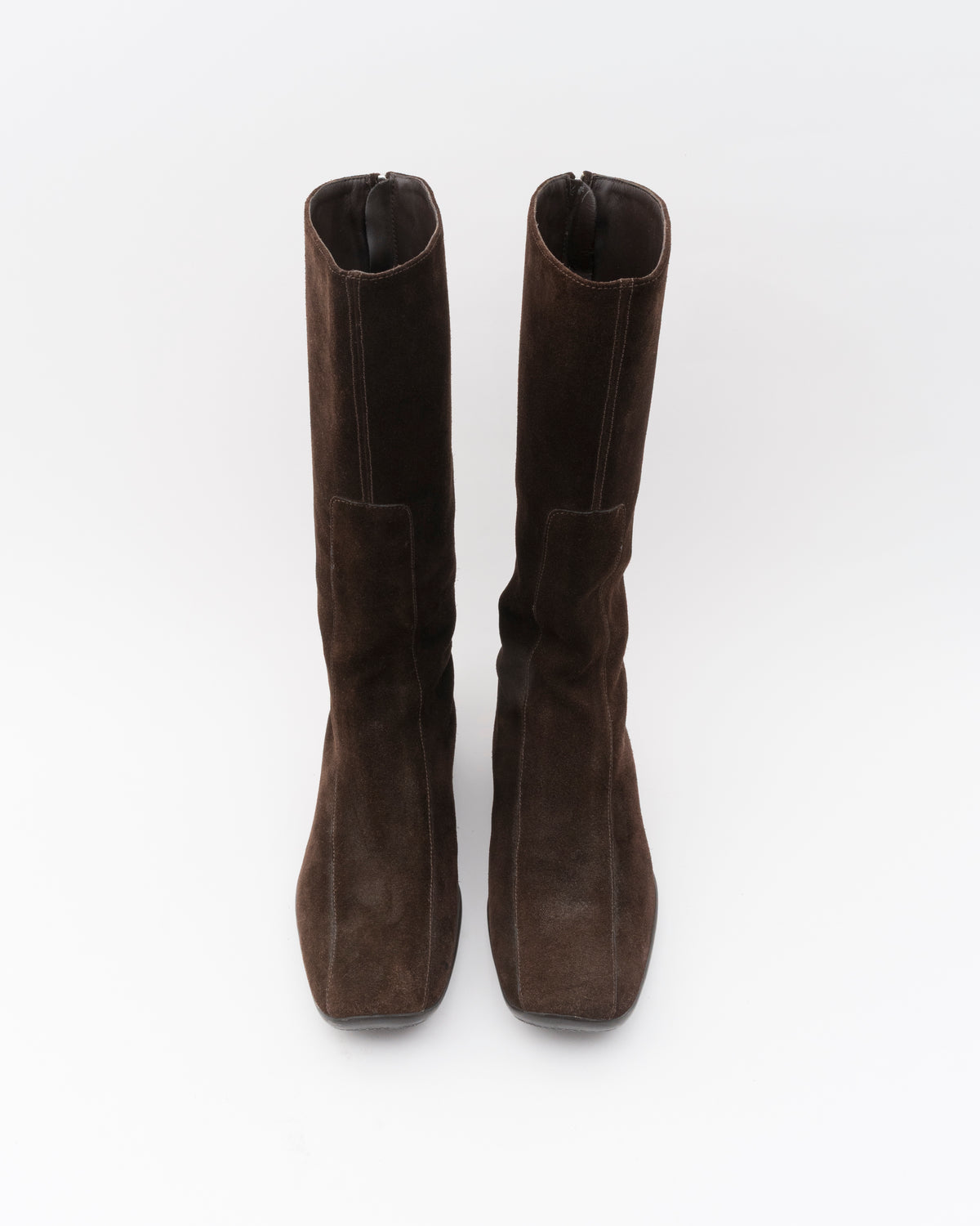 1998 PRADA SPORT Brown Suede Boots (7)
