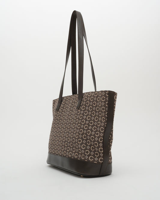2000s CELINE Macadam Large Tote Bag