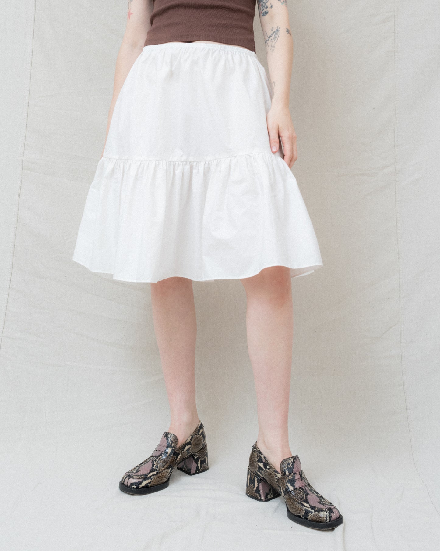 Matilda Skirt in Alabaster