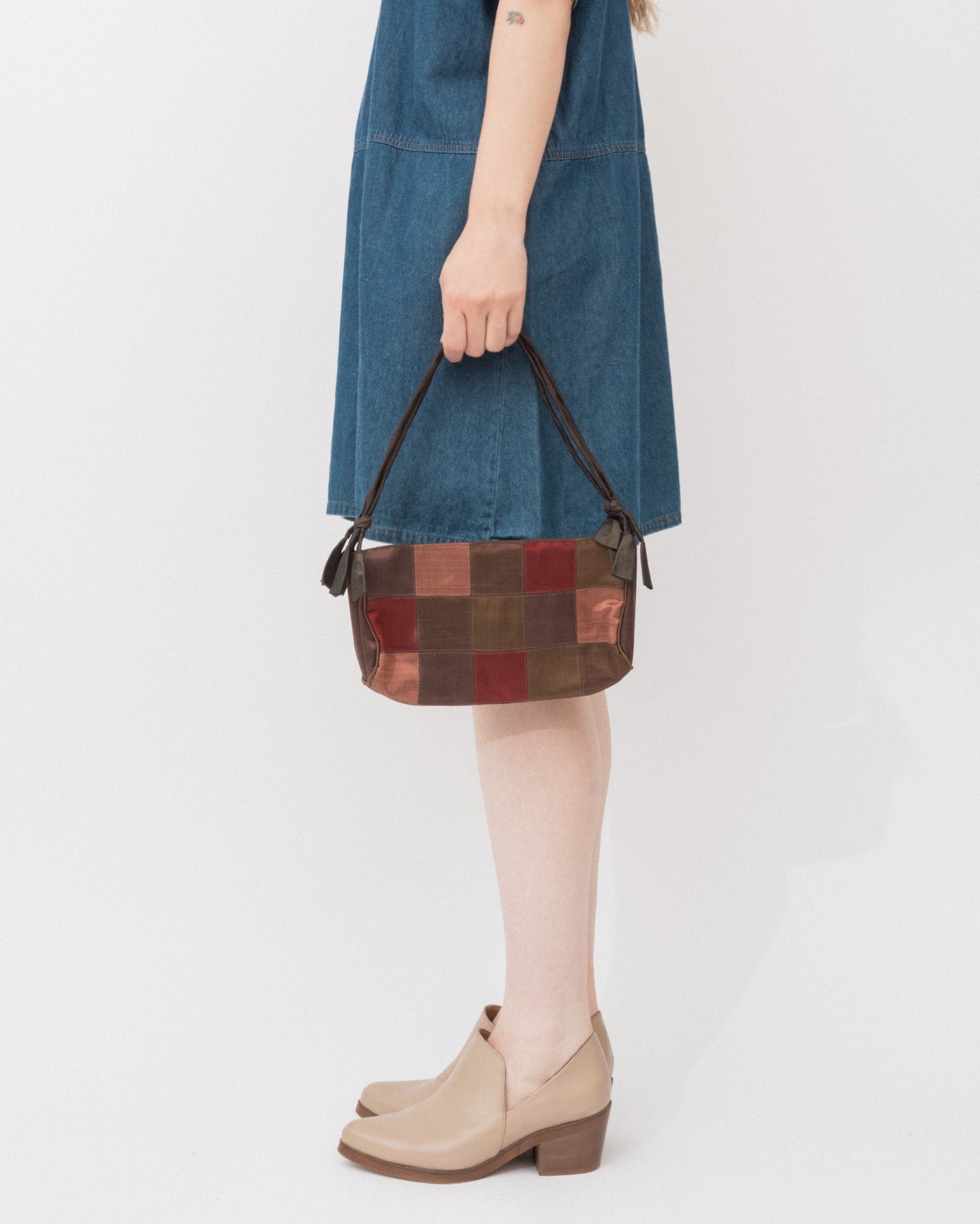 Vintage Silk Patchwork Bag
