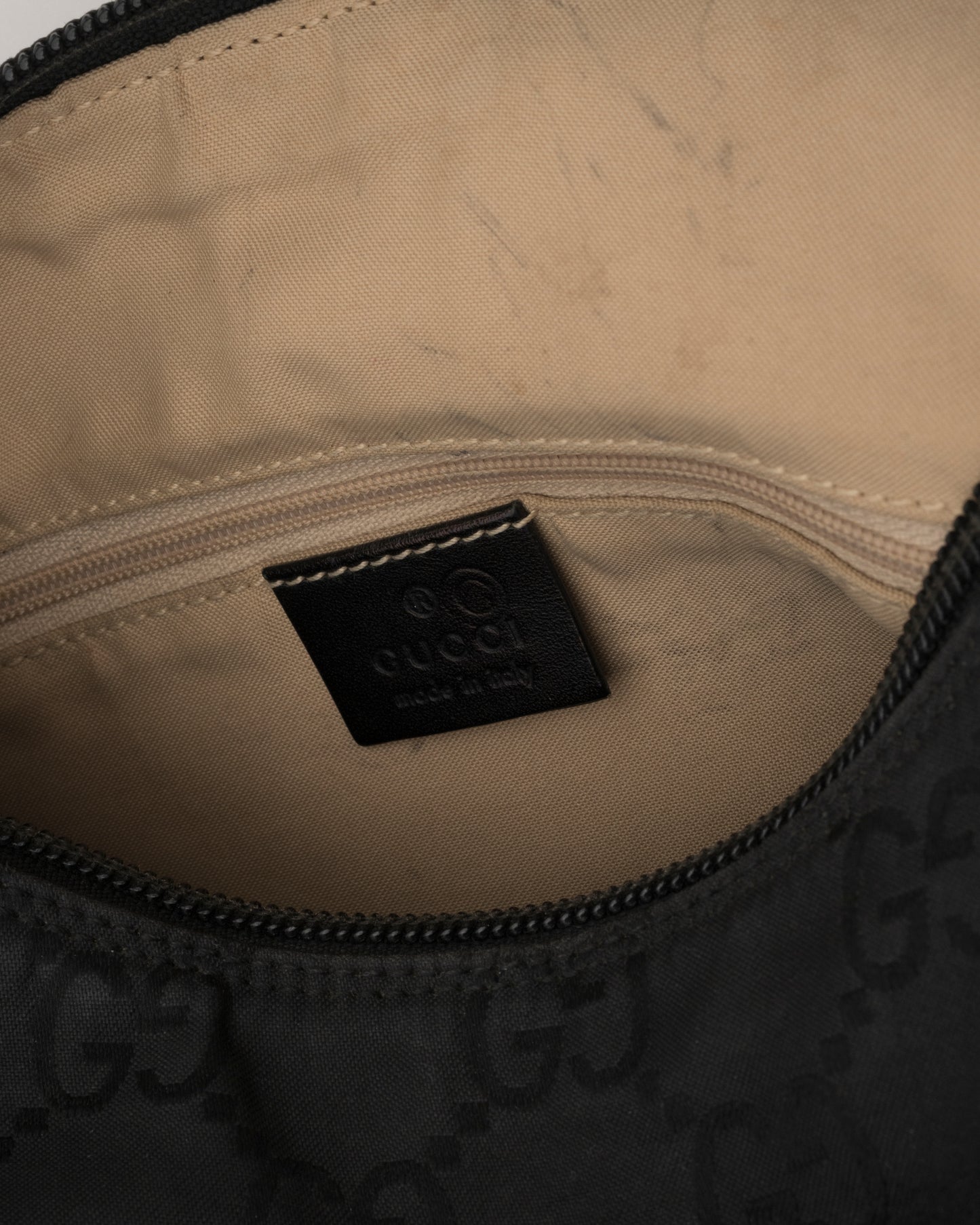 90s GUCCI Monogram Hobo Bag