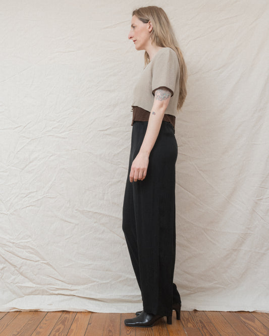 Vintage Colorblock Jumpsuit (S/M)