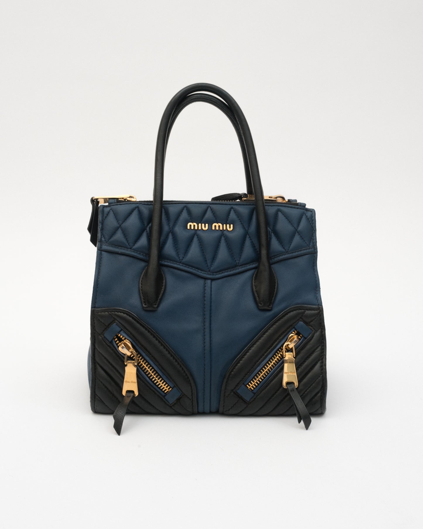 MIU MIU Biker Leather Bag