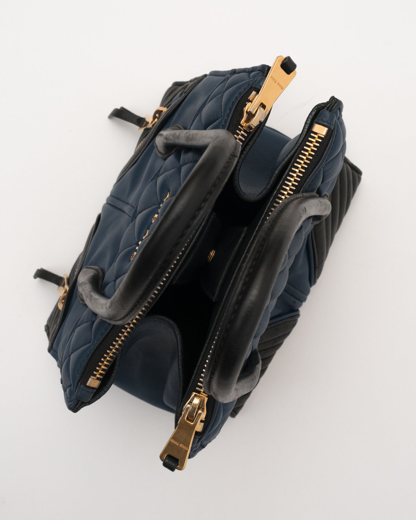 MIU MIU Biker Leather Bag