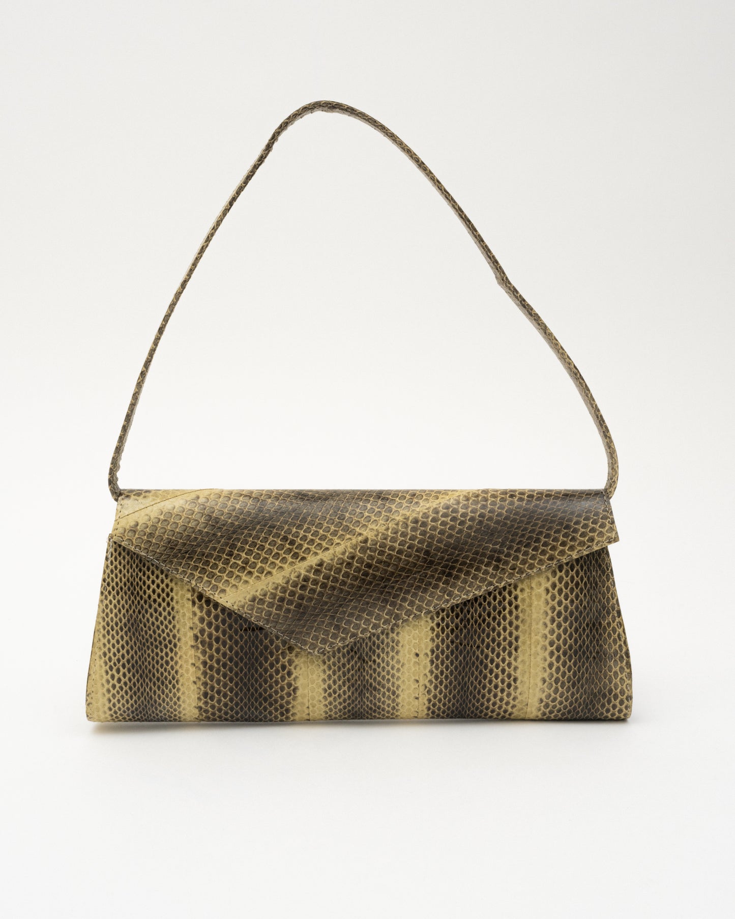VTG AZIROO Snakeskin Baguette Bag