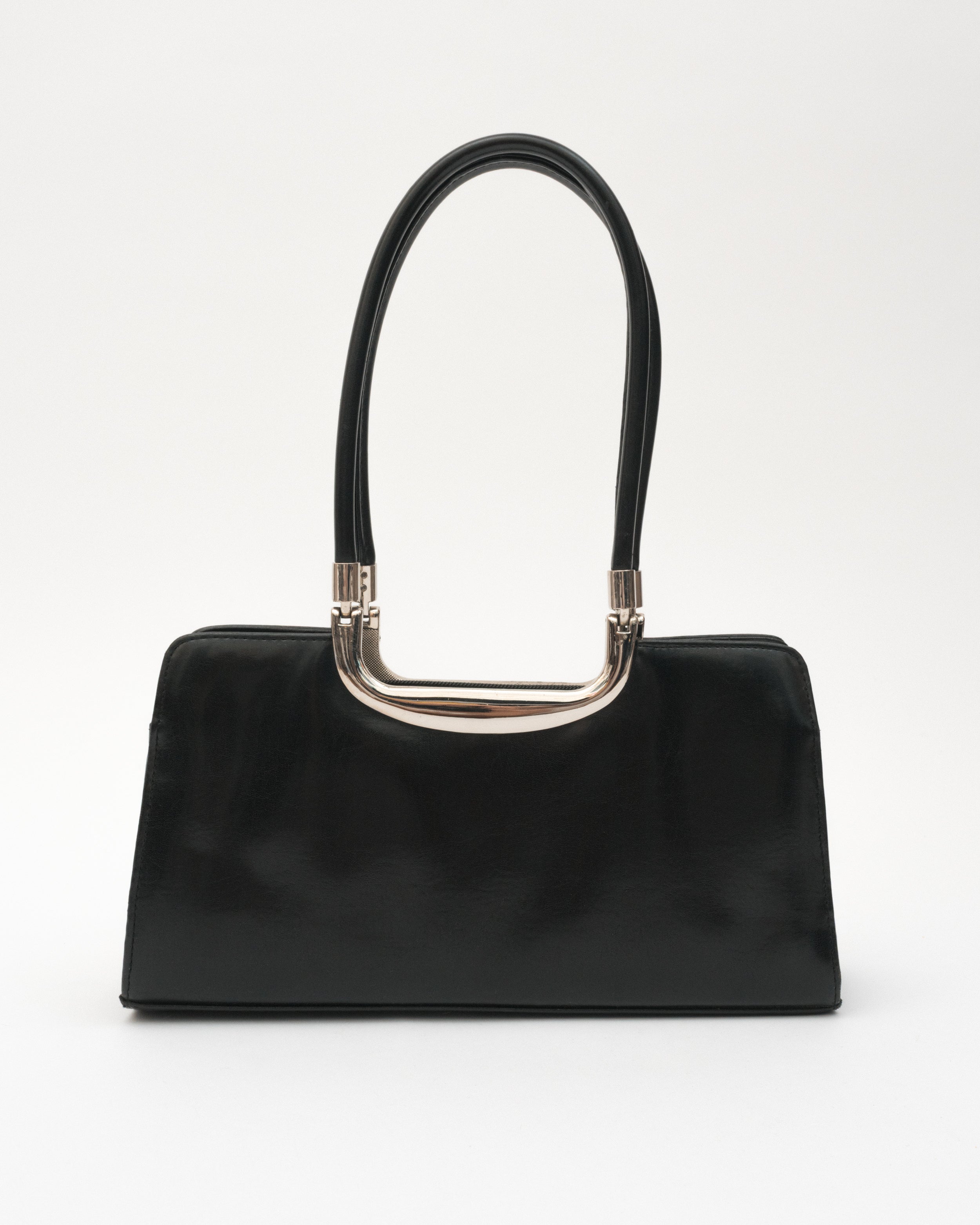 VTG CATO Black Vegan Leather Purse – Closed Caption