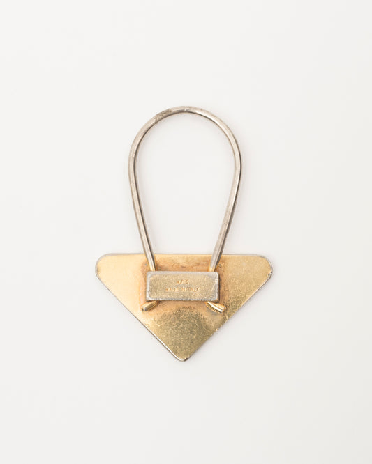 90s PRADA Red Triangle Key/Bag Charm