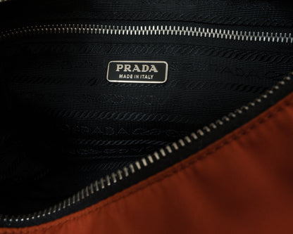 Preloved PRADA Mandarino Black Tessuto Bag