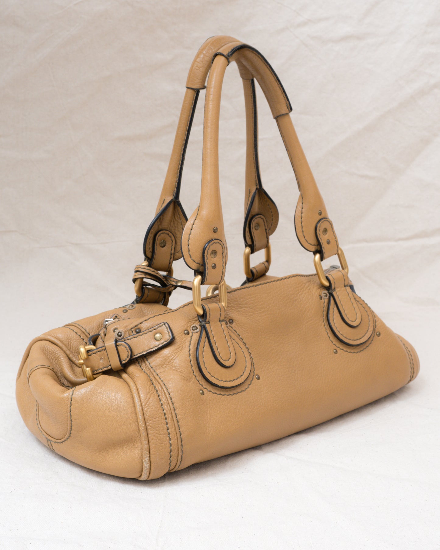 Preloved CHLOE Beige Paddington Bag