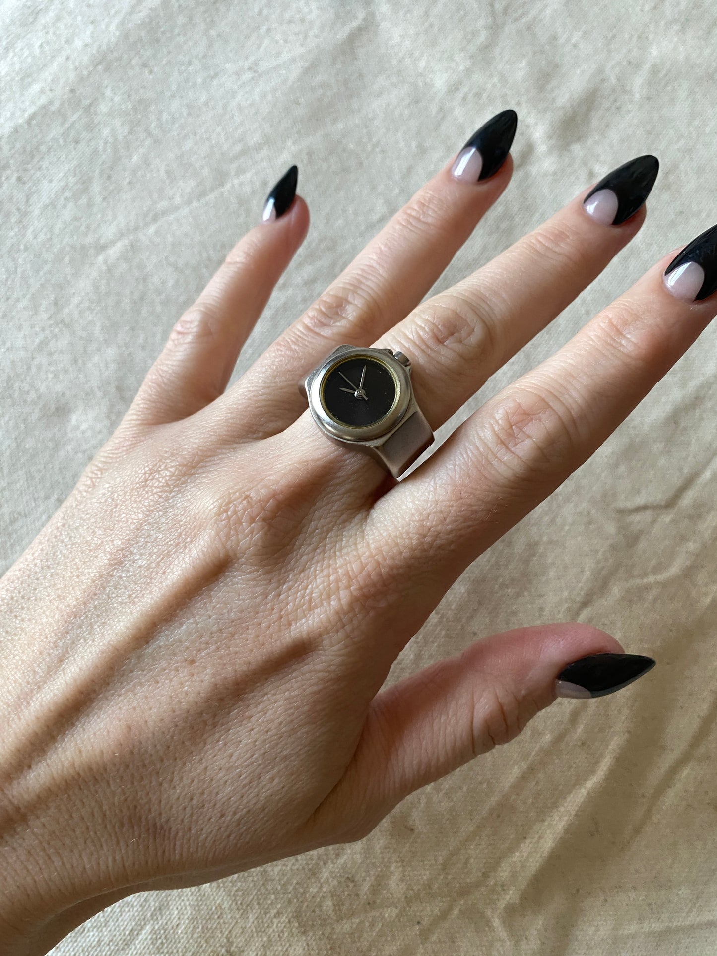 CC VTG AFTER THOUGHTS Silver Ring Watch