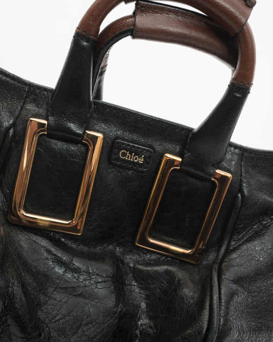 VTG CHLOE Ethel Mini Black Leather Bag