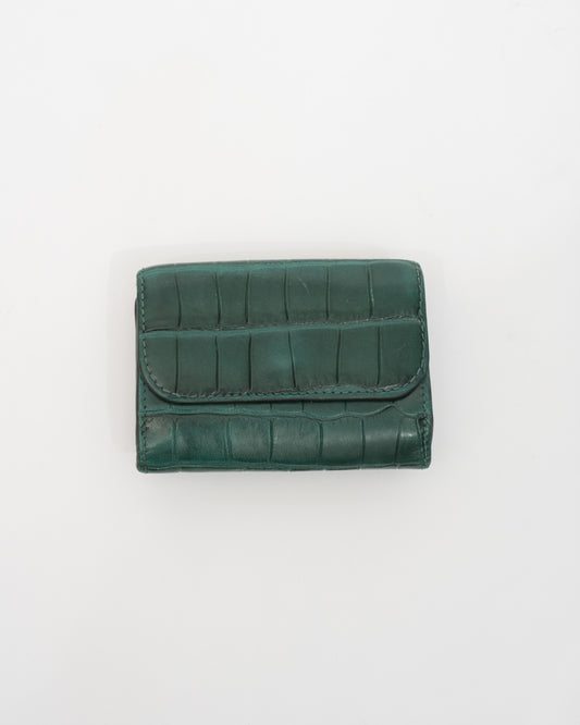 CHLOE Emerald Embossed Wallet
