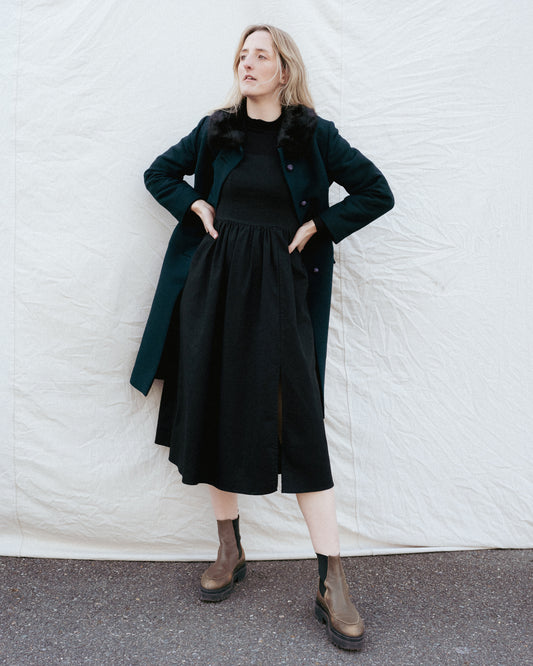 Vintage Wool + Fur BERLIN Coat #8 (XS/S)