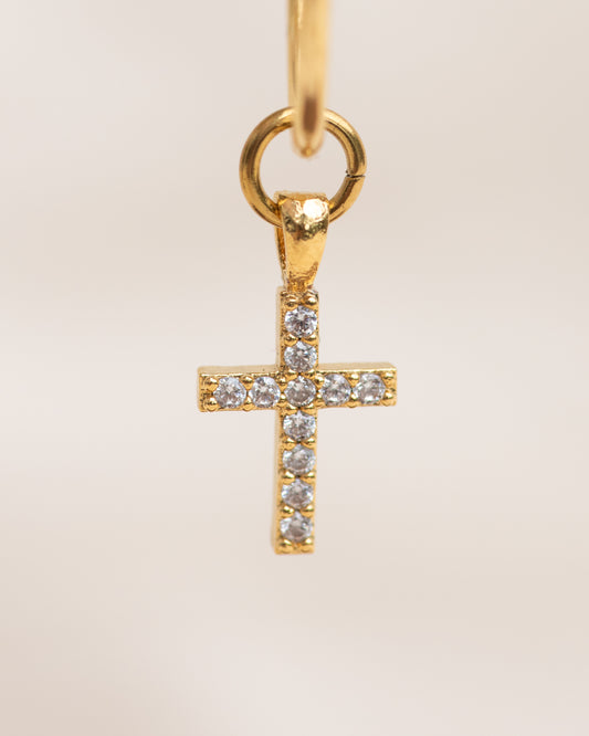 Single Charm Hoop Earring (Voyage)