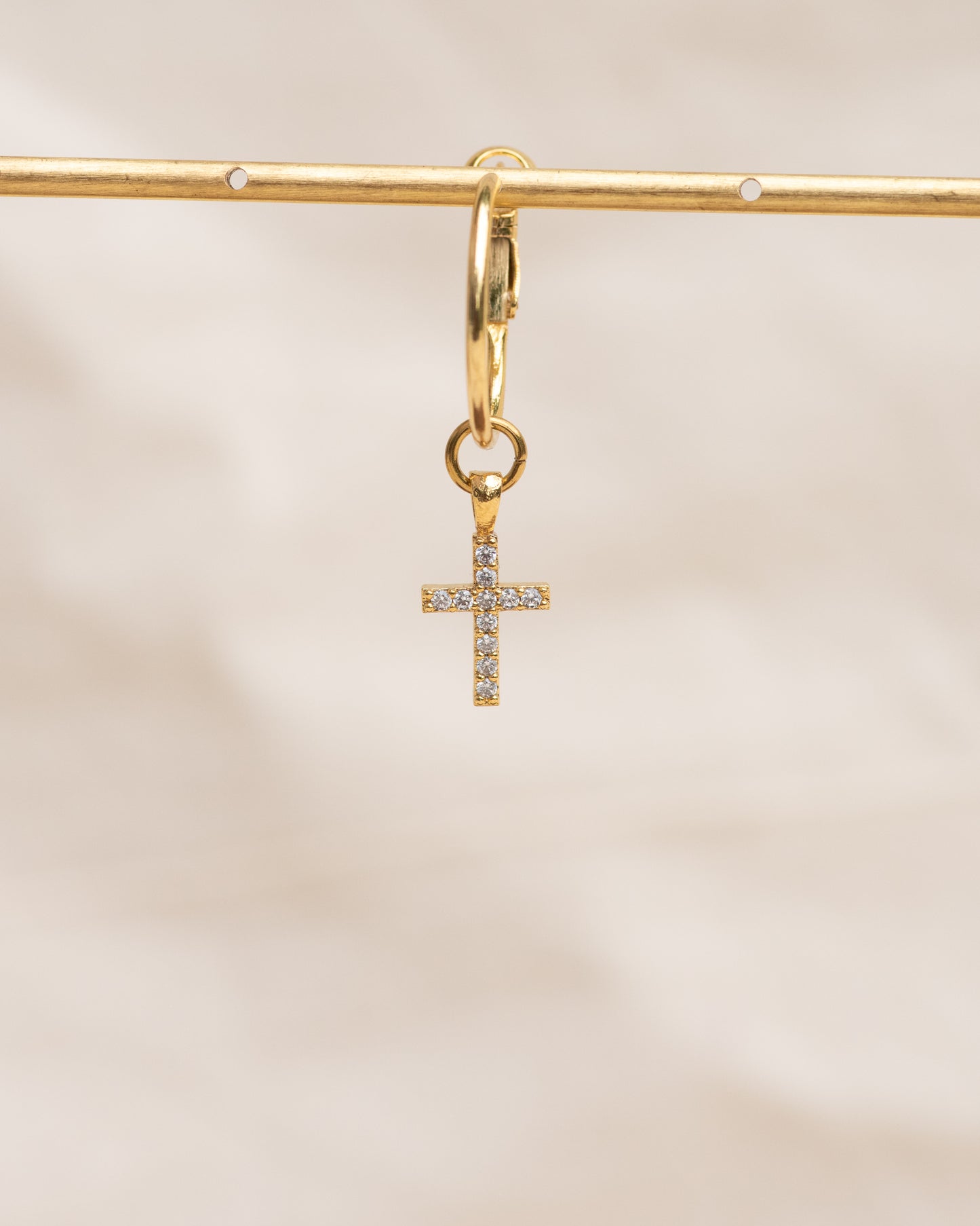 Single Charm Hoop Earring (Voyage)