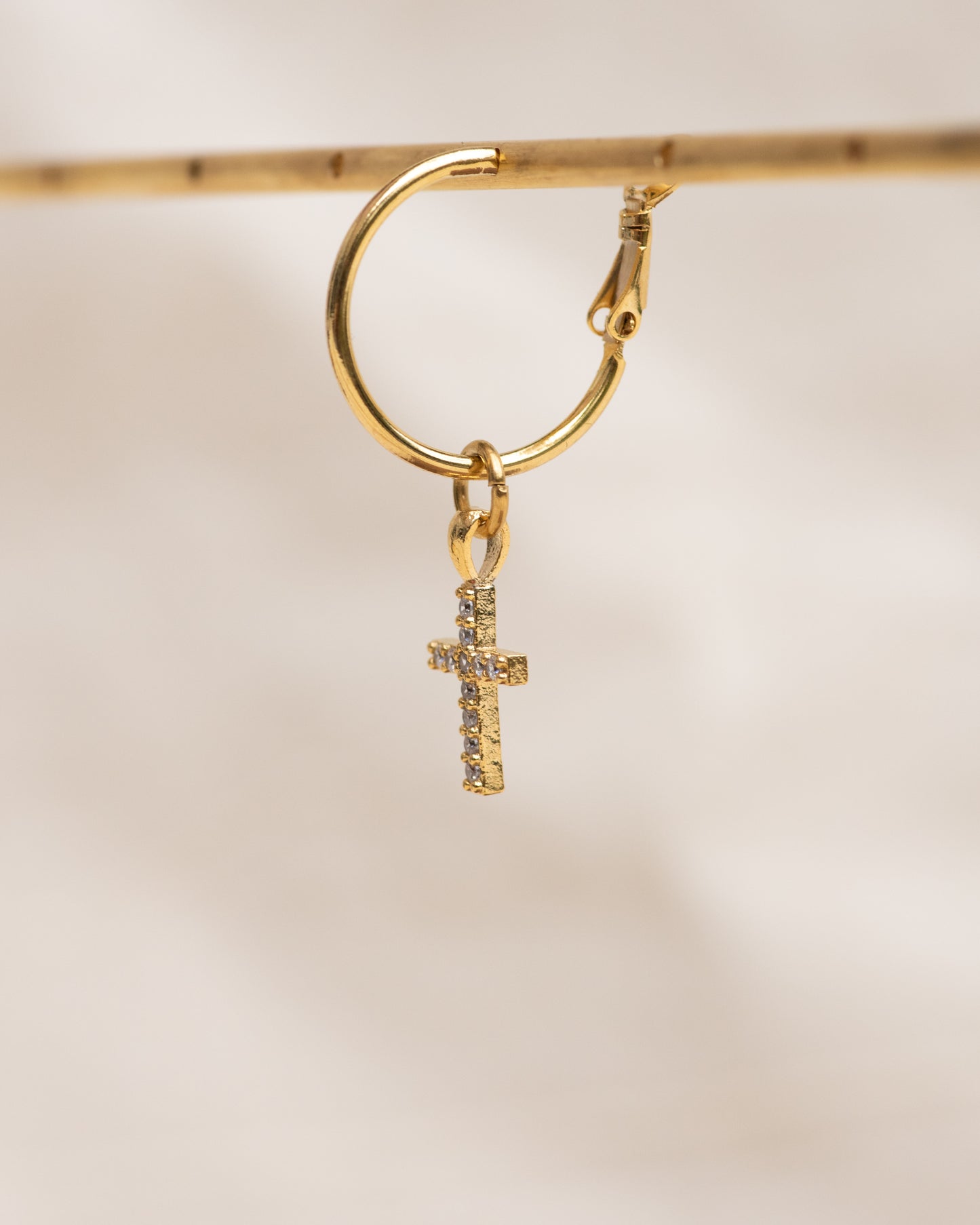 Single Charm Hoop Earring (Voyage)