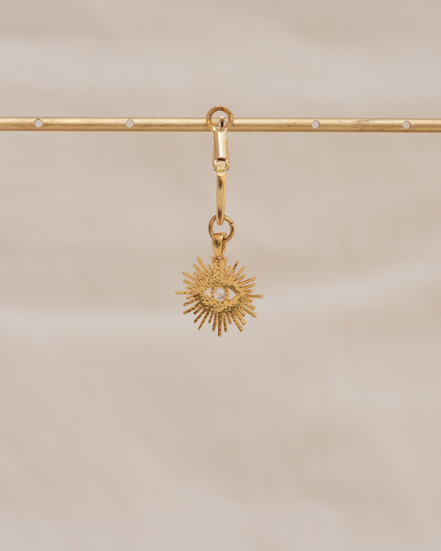 Single Charm Hoop Earring (Clairvoyant)