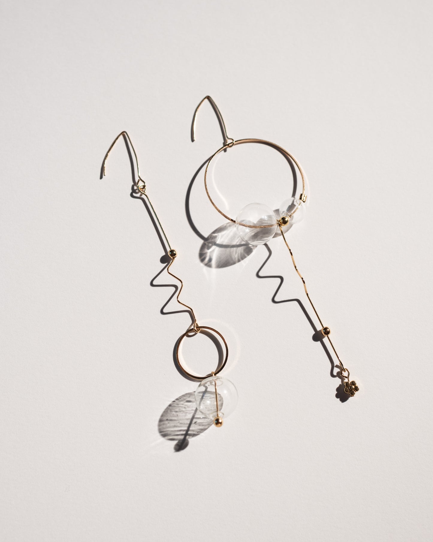 Clara Earrings in Clear