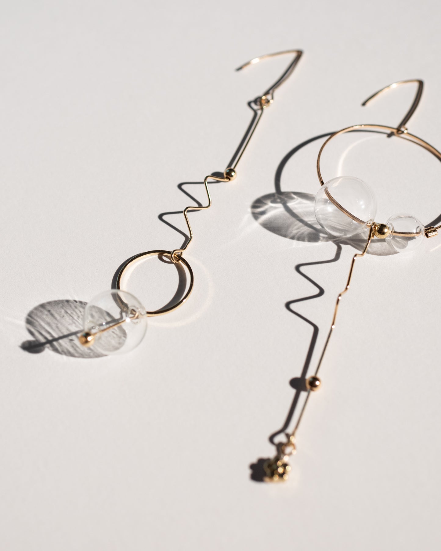 Clara Earrings in Clear