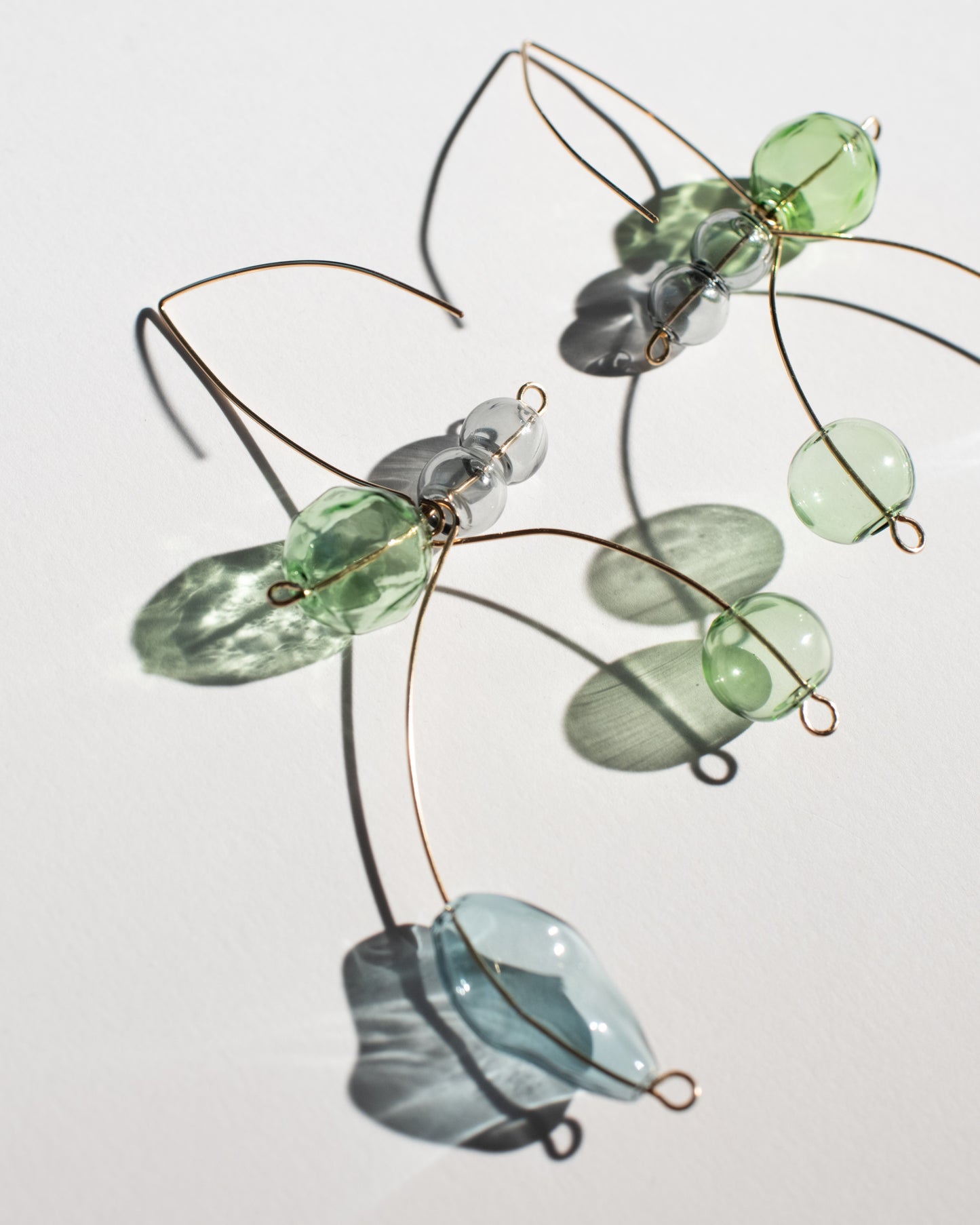 Adelaide Earrings in Stormy Fields