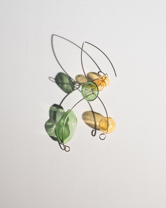 Florence Earrings in Spring Gardens