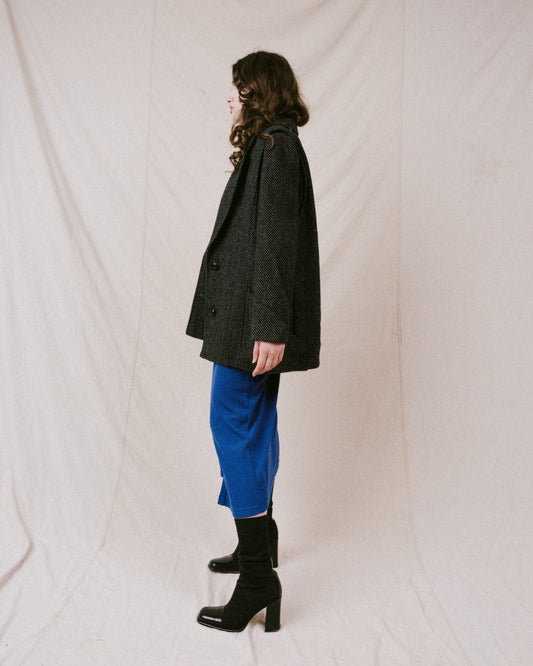 Vintage Wool Birdseye Jacket (S/M)