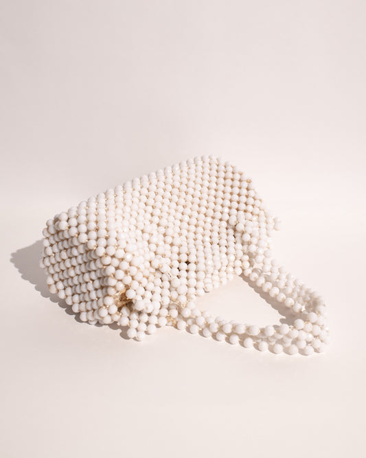 Vintage 1960 Beaded Mini Box Bag