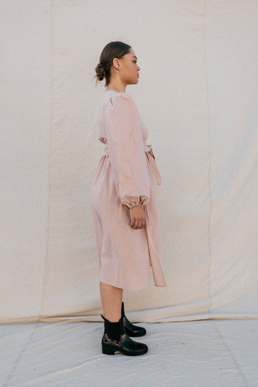 Maude Dress in Rose