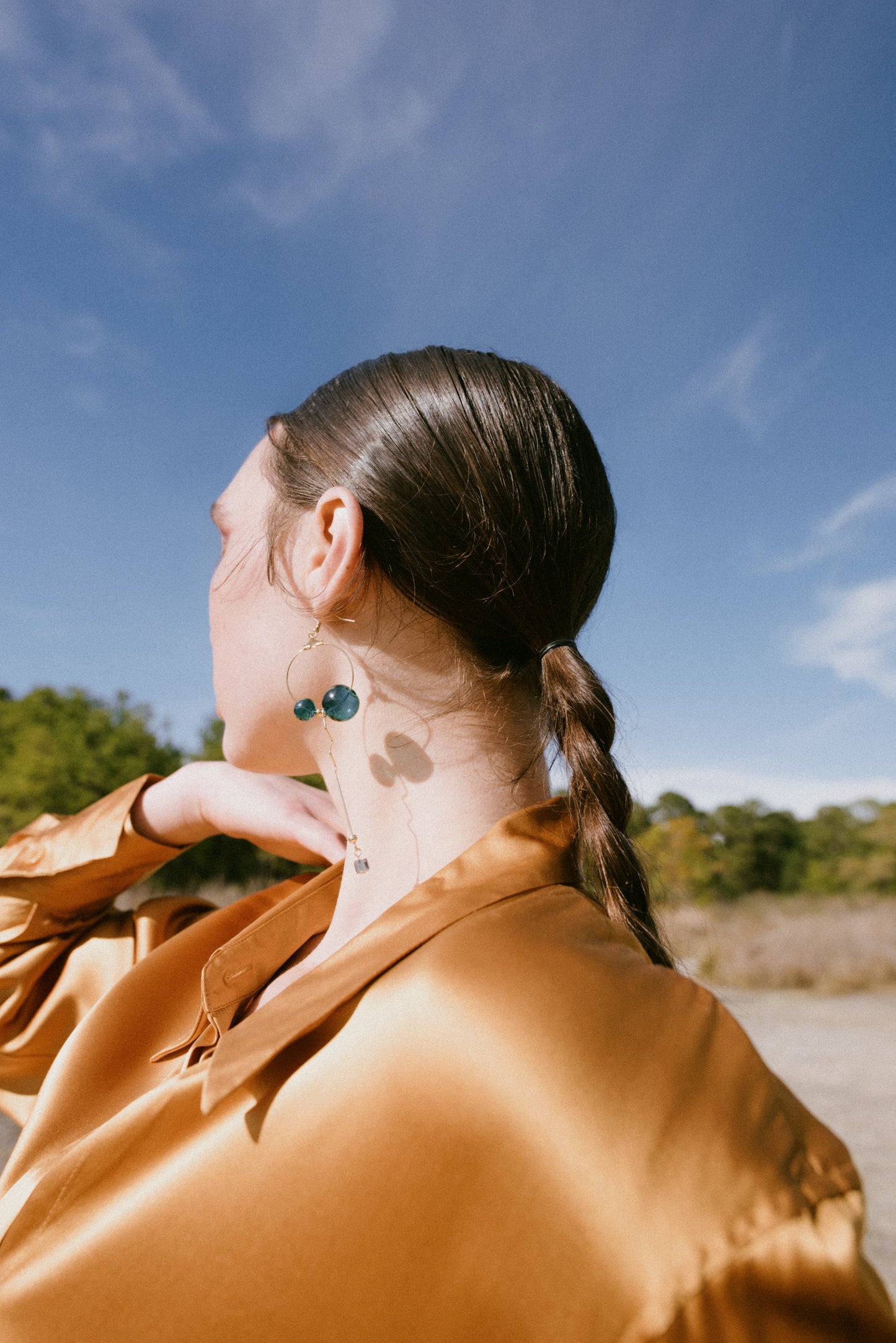 Clara Earrings in Turquoise